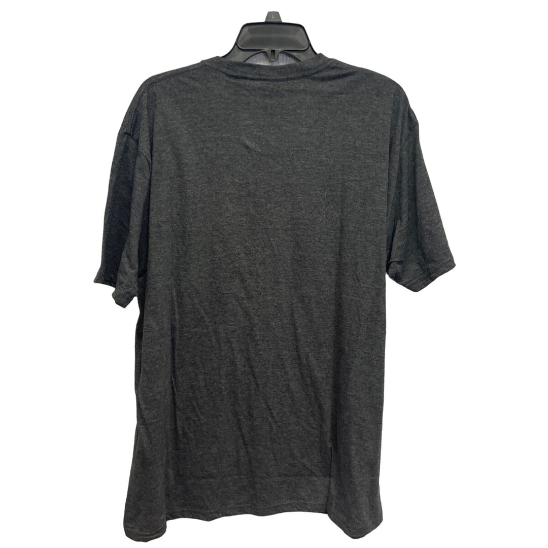 New Marvel Distressed Logo Mens 2XL Vintage Style Cotton Blend Short Sleeve Tee