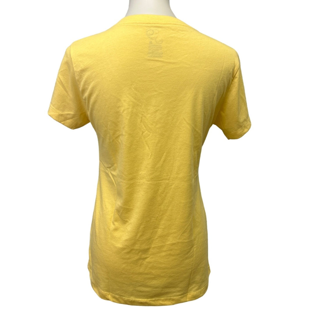 Lot of 3 New Womens Medium Ringspun Cotton Poly Blend V-Neck Short Sleeve Tees
