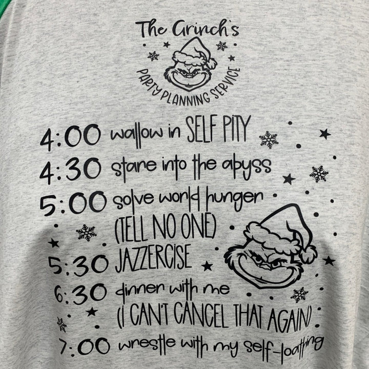 New Hand Printed Womens 3XL The Grinch&