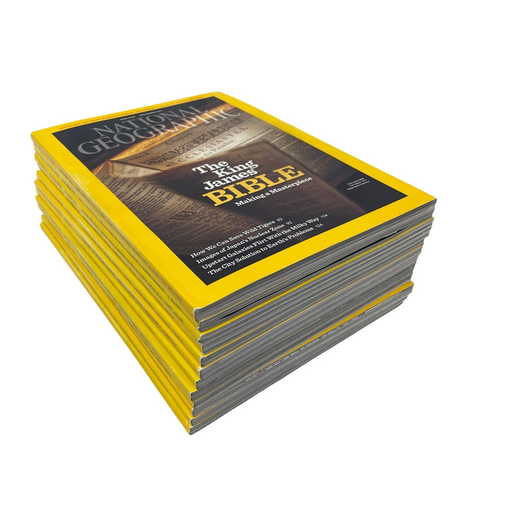 2011 National Geographic Magazine FULL Year 12 Issues W Maps Supplements