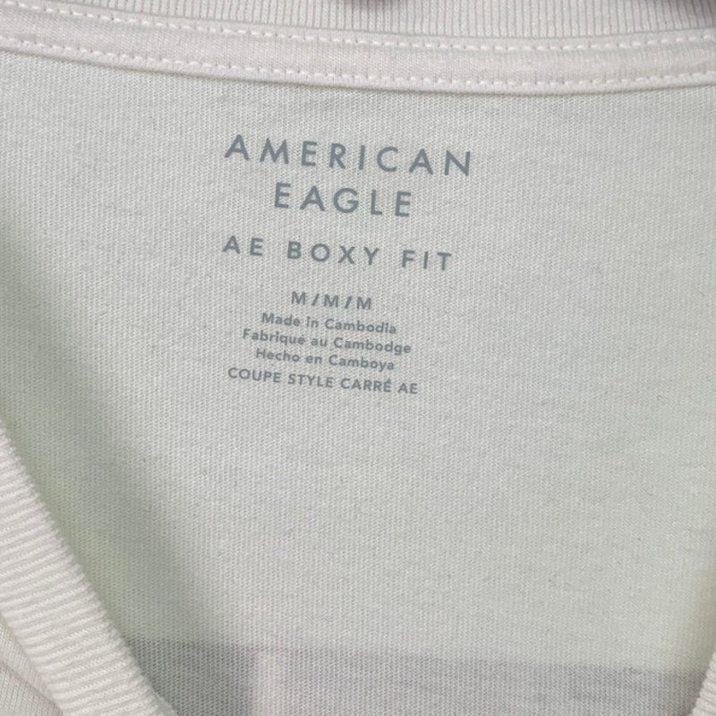 New American Eagle Mens Medium Boxy Fit Taos NM Short Sleeve Tee Shirt