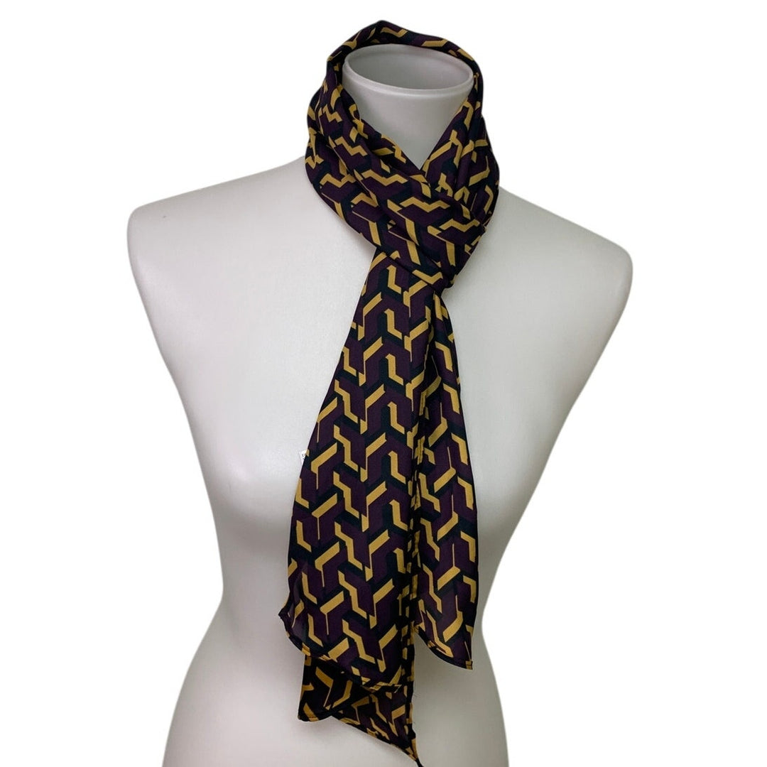 Mizzou Womens Fashion Polyester Scarf University Missouri Columbia Tigers Logo