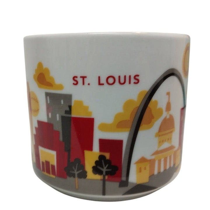 2017 New Starbucks Been There Series St Louis 14oz Ceramic Coffee Mug Cup