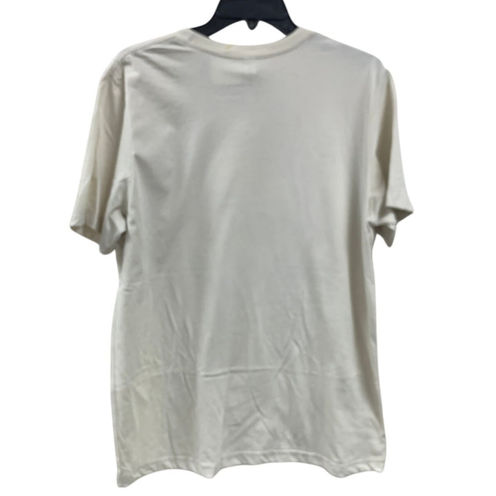New Hand Printed Womens Large Me So Corny Corn Cob Short Sleeve Tee Shirt