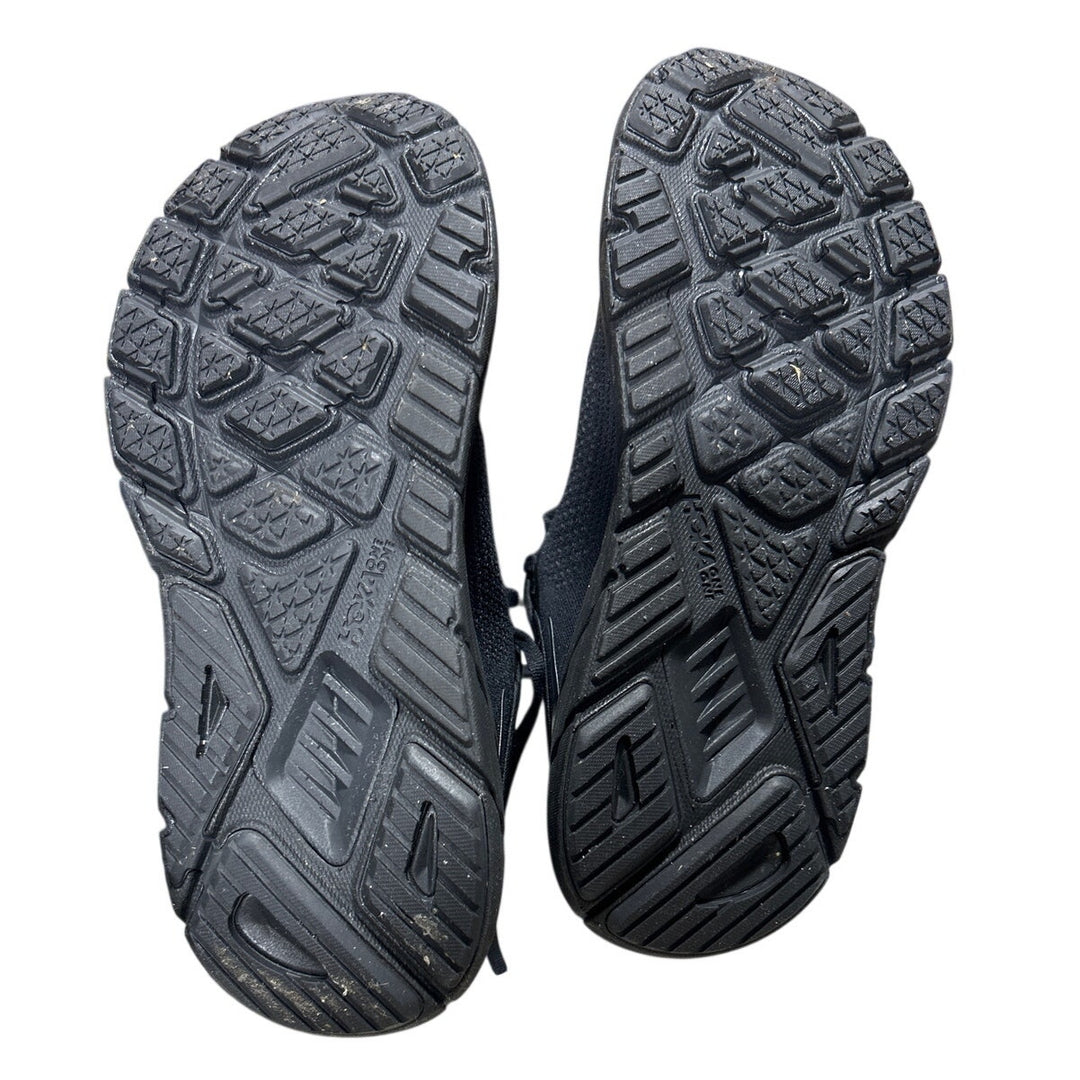Hoka Womens Size 7B Black Mesh Arahi 7 Lace Up Athletic Shoes w Box EUC