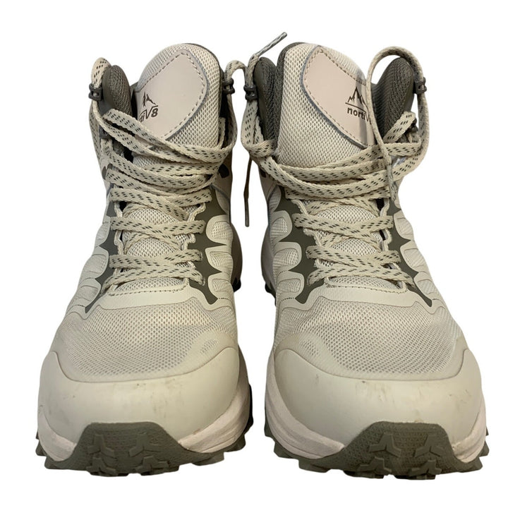 Nortiv 8 Womens Size 9 Khaki Tan Hiking Boots Waterproof Slip Resistant Shoes