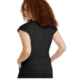 30 New Hanes Womens XS-XXL Black Cotton Cap Sleeve Muscle Tee Wholesale Lot