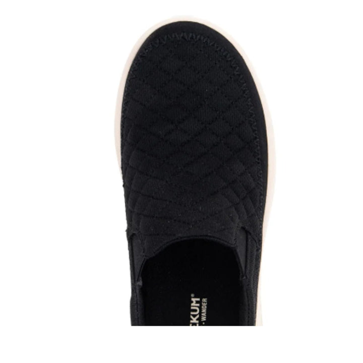 New In Box Staheekum Womens Size 9 Black Breathable Mesh Slide On Sneaker Shoes