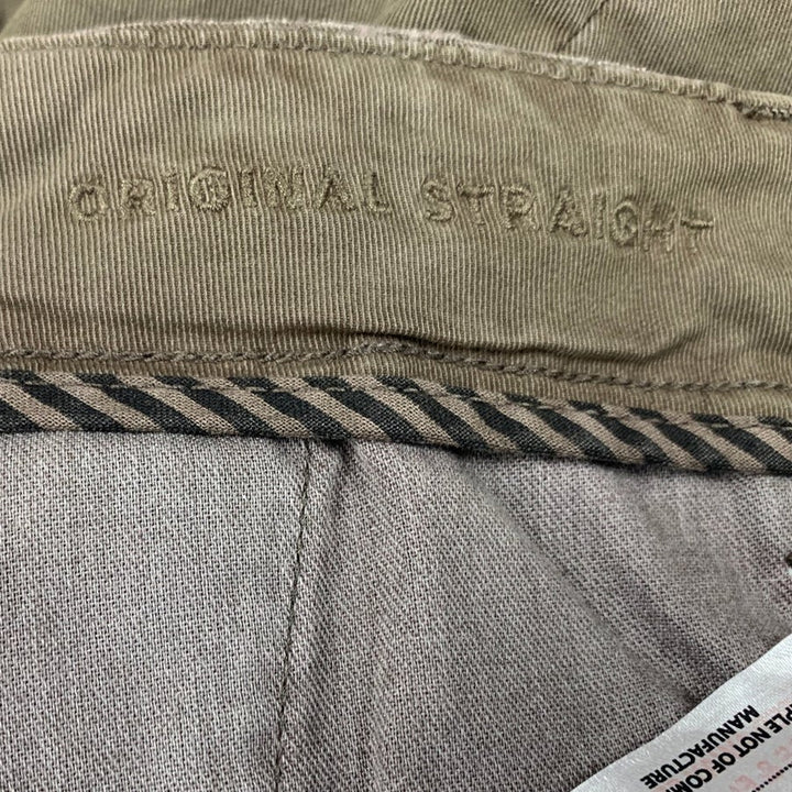 New American Eagle Mens Size 32 Flex Original Straight Denim Brown Jeans