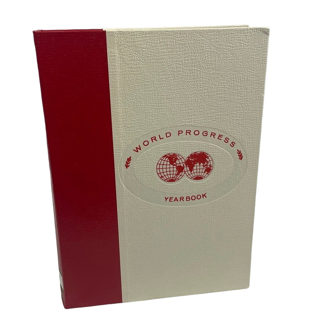 Vintage 1978 World Progress Yearbook Binder Spring Winter Summer Fall Collection