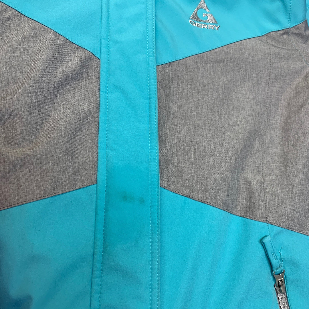 Gerry Womens Large Full Zip Polyester Long Sleeve Hooded Warm Winter Coat