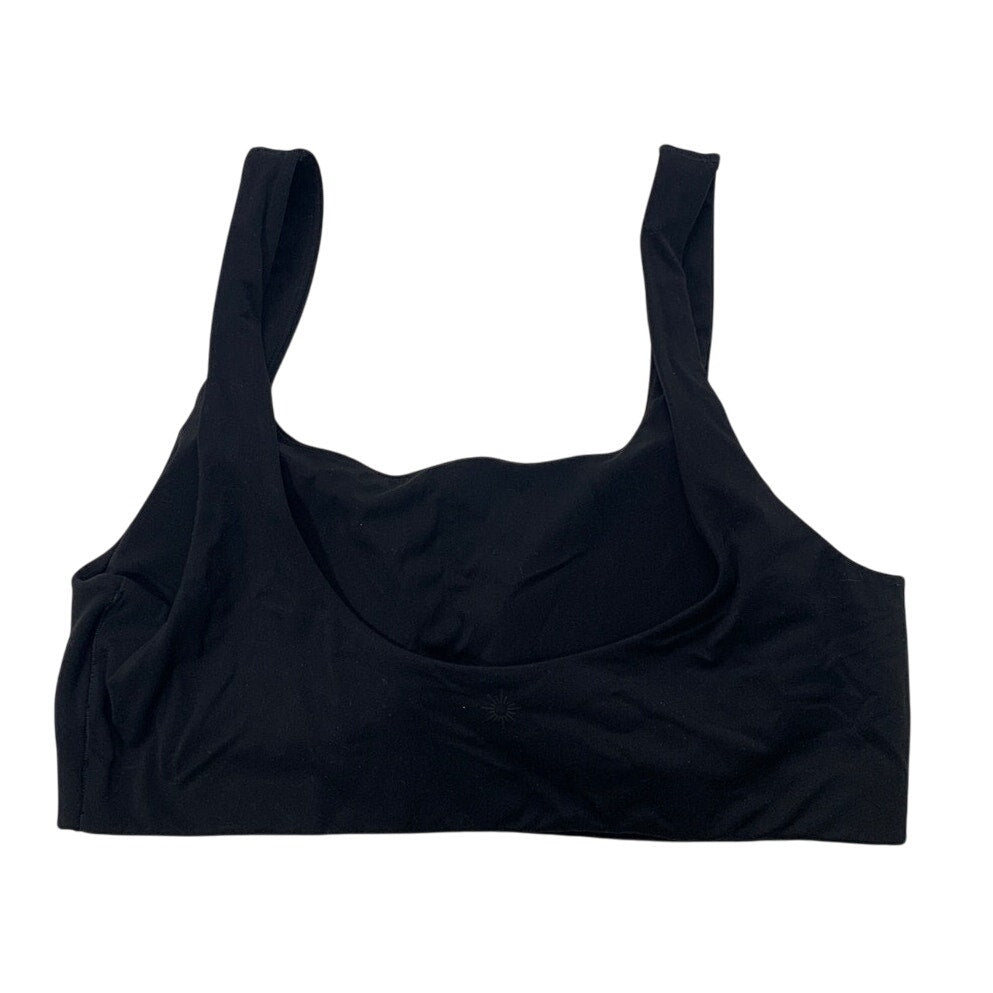 New Aerie Womens XXL Black Thick Strap Pullover Scoop Neck Sports Bra