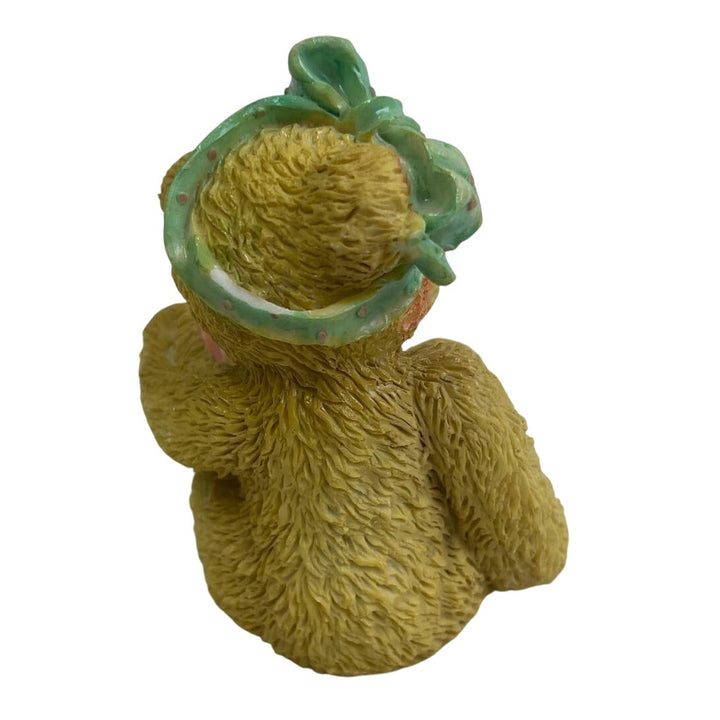 Vintage 1991 Cherished Teddies Jacki 950432 Hugs &amp; Kisses Teddy Bear Figurine