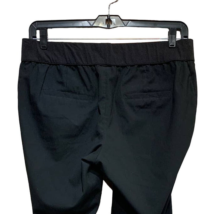 Liz Lange Maternity Large Stretch PolyBlend Basic Black Career Pants w Pockets