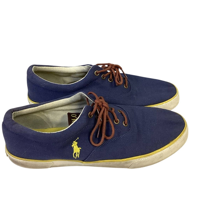 Polo Ralph Lauren Mens Size 12D Forestmont II Canvas Fabric Tennis Shoe Sneakers