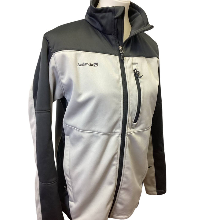 Avalanche Womens Small Full Zip Polyester Blend Long Sleeve Weatherproof Jacket