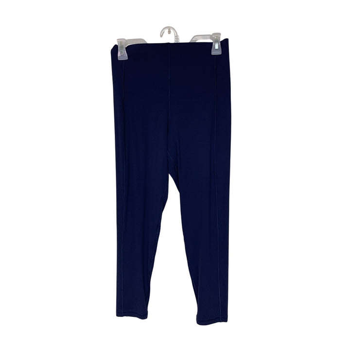 New American Eagle Womens Medium Navy Hold Up Princess No Waistband Leggings