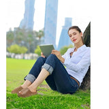 Yueerlu Mens Size 7.5 Tan Soft Cloud Slide On Cushioned Sandals House Slippers