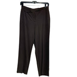 New JM Collection 12 Magic Pant Slimming Career Chocolate Brown Washable Pants