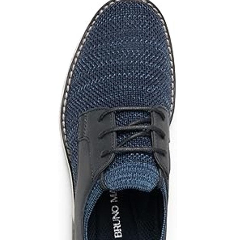 Bruno Marc Little Boy Size 1 Navy Blue Casual Lace Up Dress Oxford Comfort Shoes