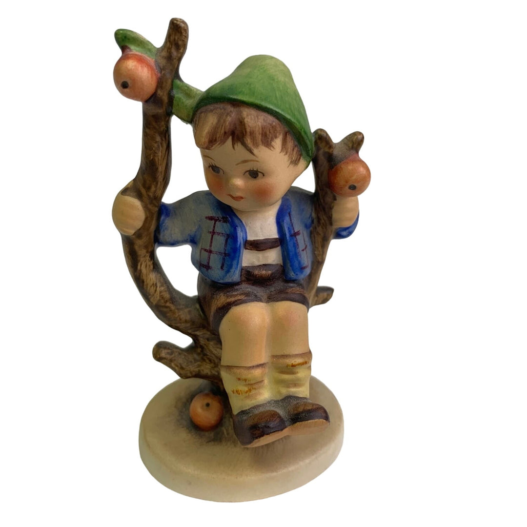 Vintage Hummel Goebel Apple Tree Boy West Germany Ceramic Collectible Figurine