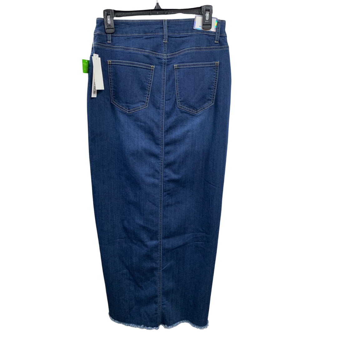 New Tinseltown Juniors Size 3 Hi Rise Stretch PolyCotton Long Denim Maxi Skirt