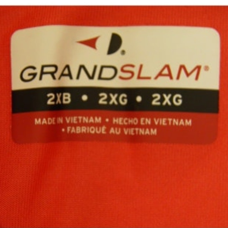 Grand Slam Mens 2XB Polyester Athletic Golf Collared Short Sleeve Polo Shirt