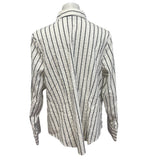 Alfani Essentials Woman Plus Size 18W Long Sleeve Button Down Stretch Cotton Top