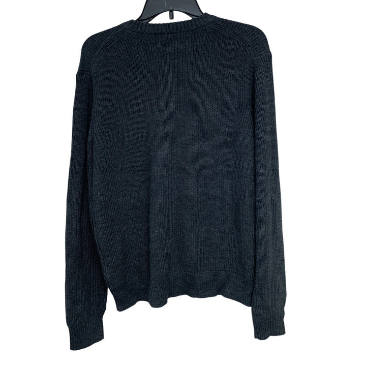 New American Eagle Mens Medium Gray Long Sleeve Wool Blend Crew Neck Sweater