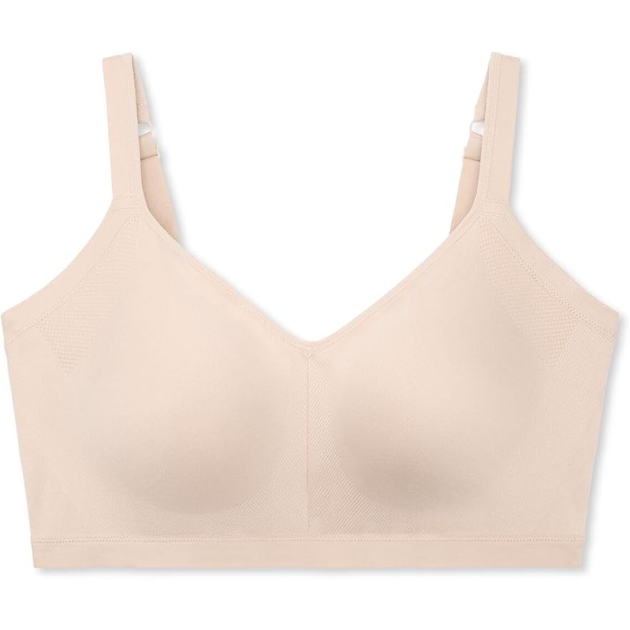 NWT New Warners Womens Medium 34C Underarm Smoothing Lightly Lined Wireless Bra