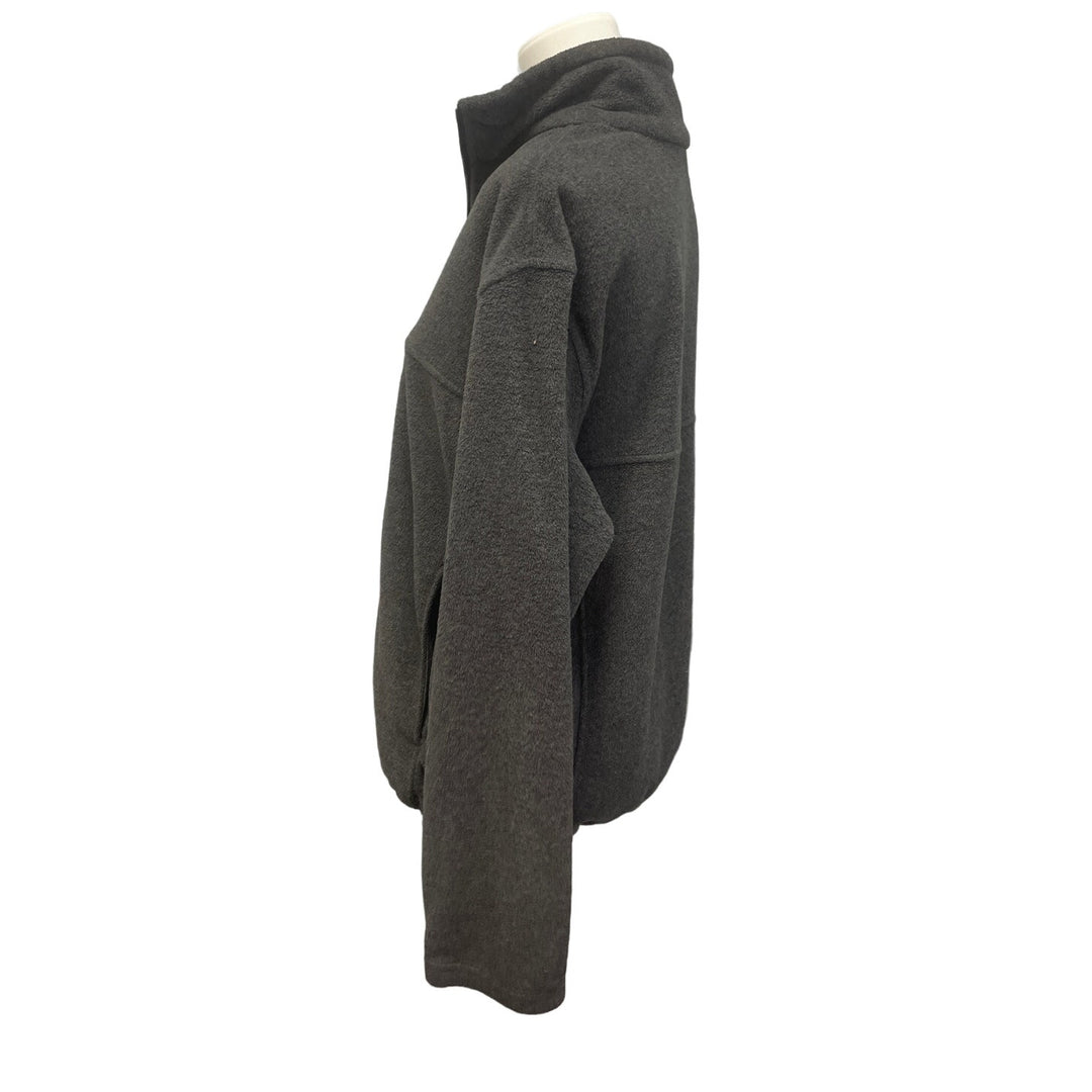 Bass Pro Shop Mens Medium Polyester Full Zip Drawstring Waist Long Sleeve Jacket