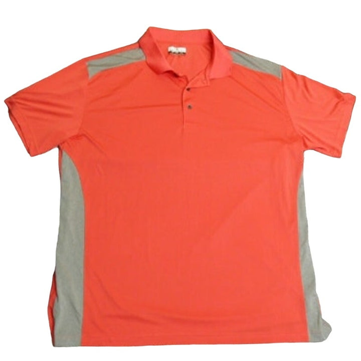 Grand Slam Mens 2XB Polyester Athletic Golf Collared Short Sleeve Polo Shirt
