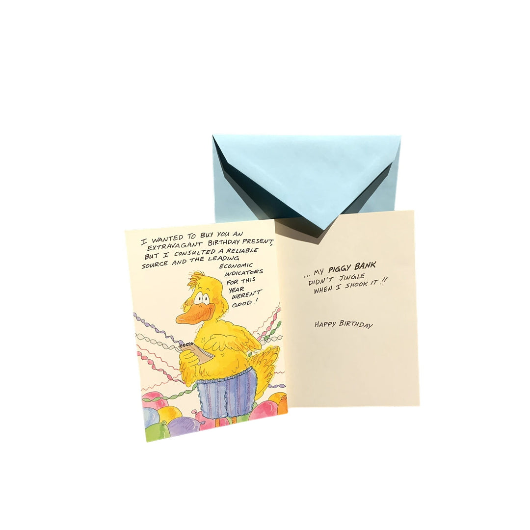 41 New Funny Vintage Characters Birthday Getting Older Greeting Cards Envelopes