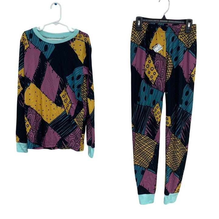 New Disney Girls Size 12 The Nightmare Before Christmas Pajama Top Pants Set