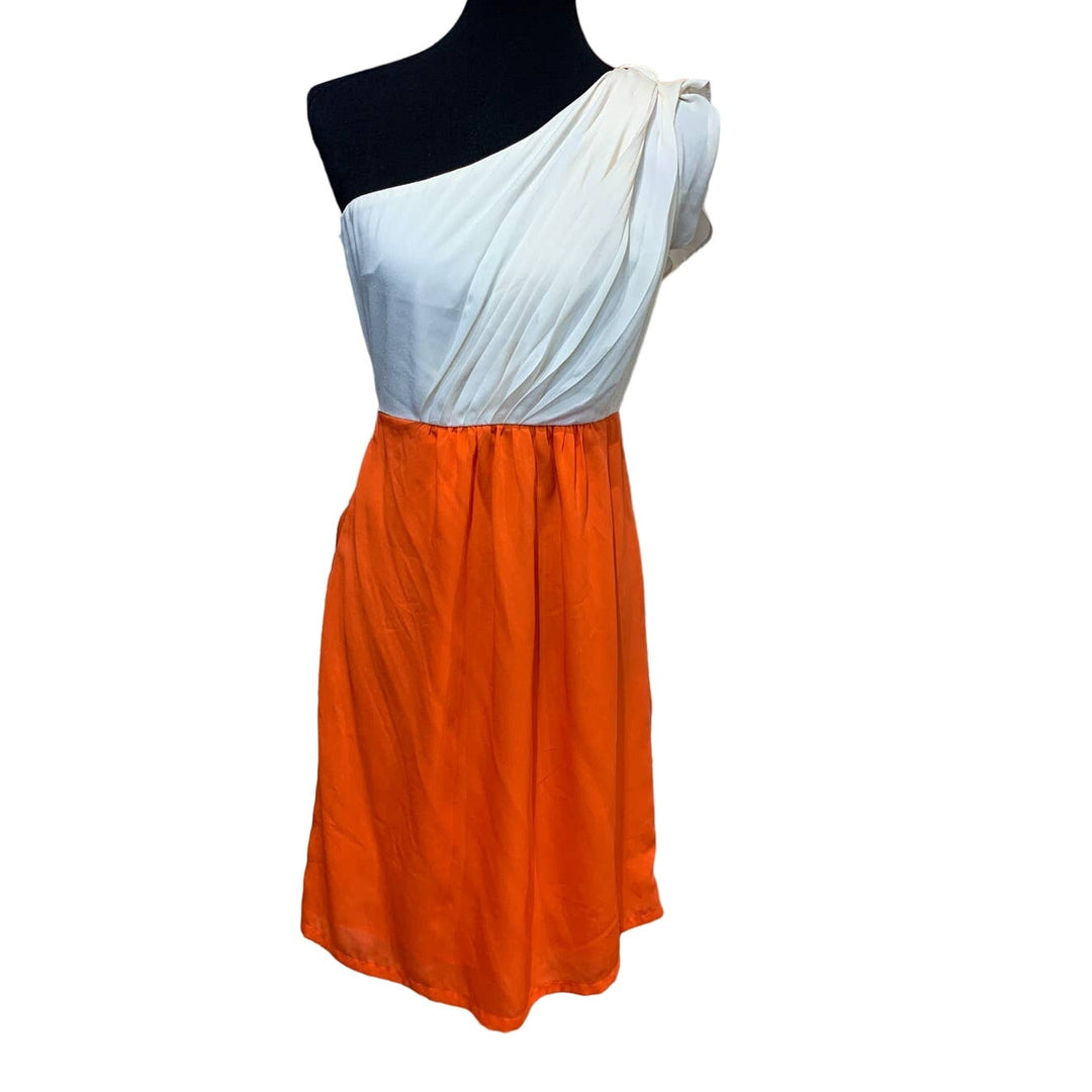 MM Couture by Miss Me Womens Small Off Shoulder Faux Wrap Lightweight Dress