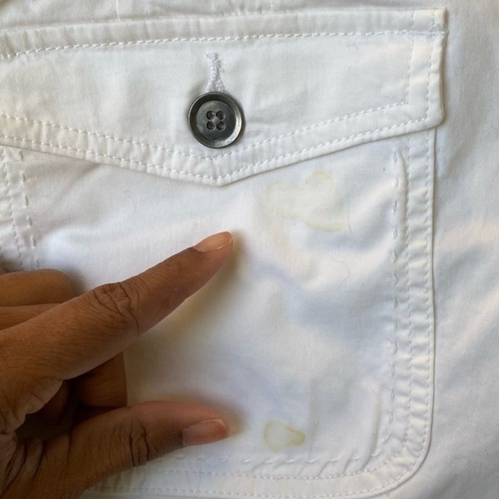NWT New Croft &amp; Barrow Womens Size 16 White Cotton Blend Natural Fit Capri Pants