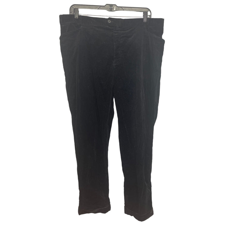 Façonnable Mens 44 X 32 Cotton Elastane Corduroy Hemmed Dress Pants w Pockets
