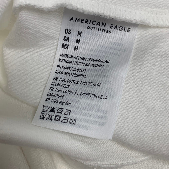 New American Eagle Mens Medium Following Love Wherever It Goes Short Sleeve Tee