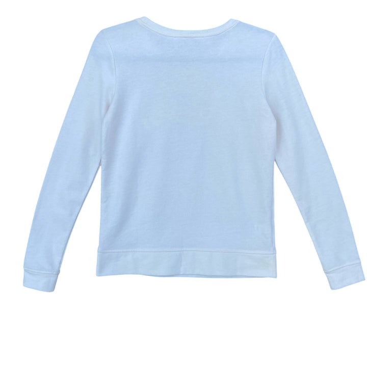NWT New Loft Womens XS Cotton Blend Amour Long Sleeve Crew Neck Sweater