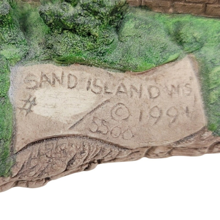 Vintage 1991 Younger SIGNED Harbour Lights Sand Island WI 