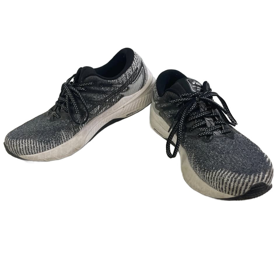 Asics Womens Size 8.5 FlyteFoam GT-2000 Black White Athletic Tennis Shoes