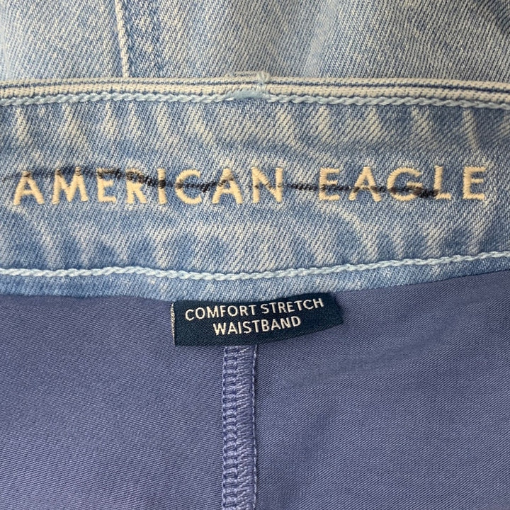 New American Eagle Womens Size 4 Comfort Stretch Waistband Denim Micro Skort