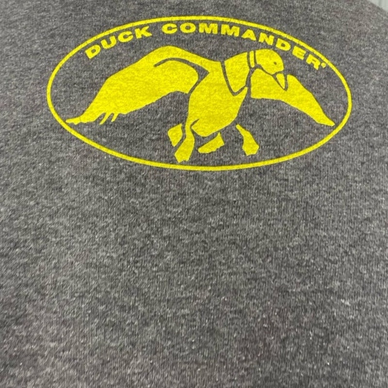 Duck Commander Mens XL Happy Happy Happy Phil Robertson Cotton Blend Tee Shirt
