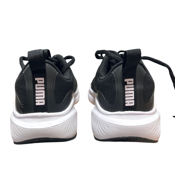 New In Box Puma Womens Size 6 Black White Lace Up Skyrocket Sneaker Shoes
