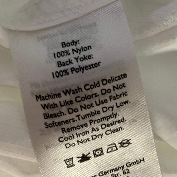 New Eddie Bauer Womens 3X White Long Sleeve Adventurer Pro Field Button Up Shirt