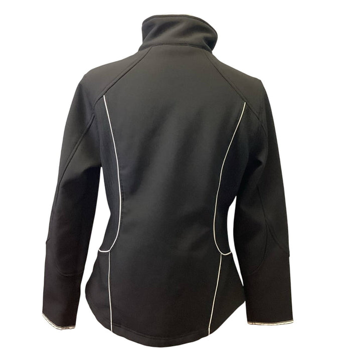 Bebe Sport Medium Polyester Blend Full Zip Sports Athletic Jacket w Pockets