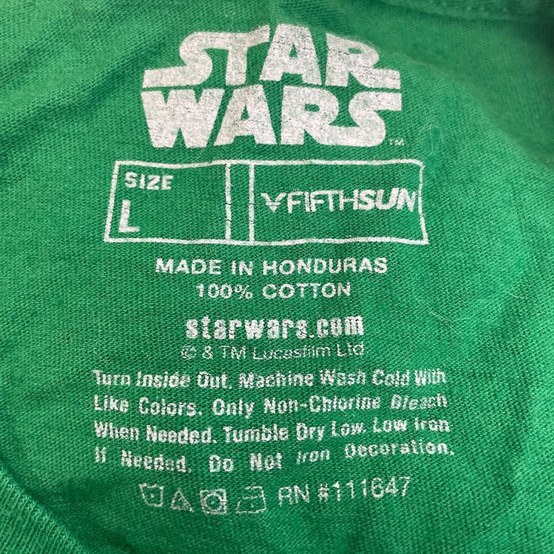 Fifth Sun Star Wars Mens Large Chewy Chewbacca Christmas Short Sleeve Tee
