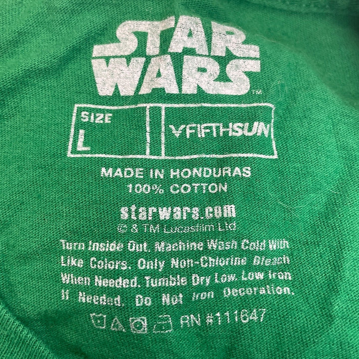 Fifth Sun Star Wars Mens Large Chewy Chewbacca Christmas Short Sleeve Tee