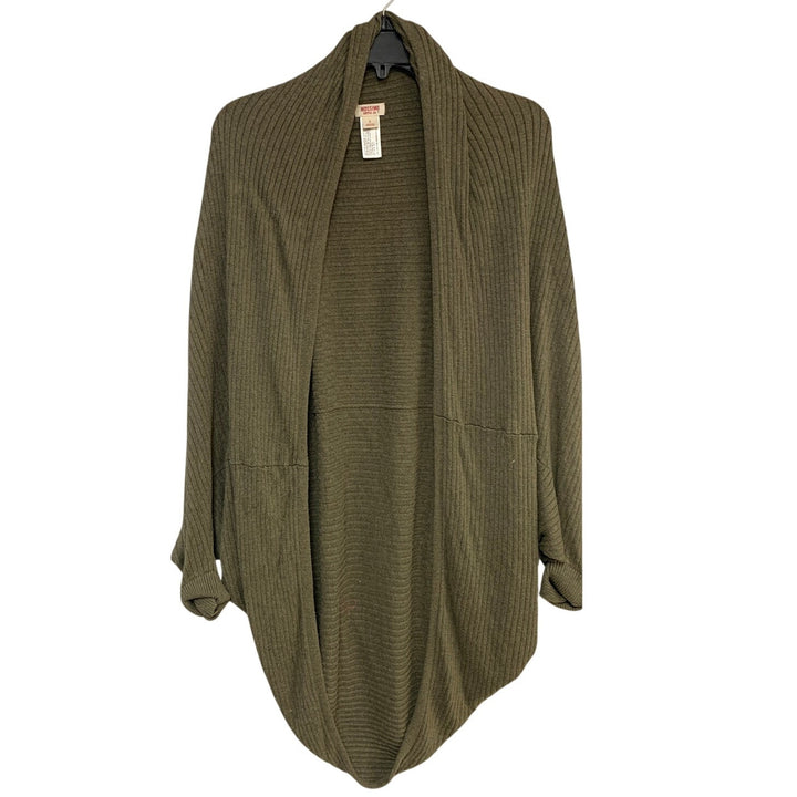 Lot of 2 Mossimo Unbranded Womens Large Long Sleeve Open Front Cardigan Sweater