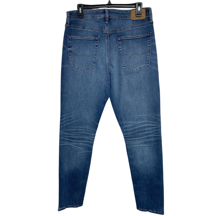 New American Eagle Mens Size 32 X 34 Airflex Athletic Fit Denim Blue Jeans